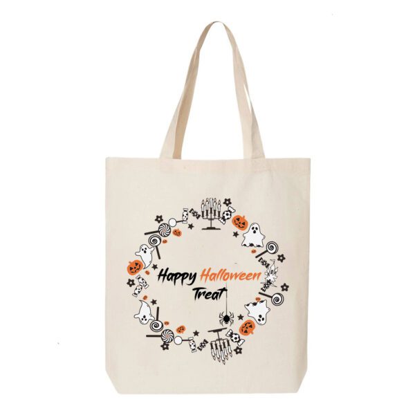 Halloween Tote Bags Template 2-Natural