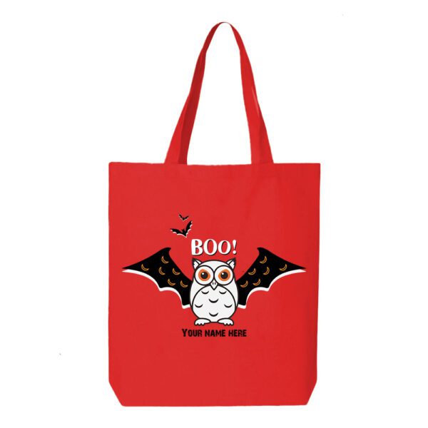 Halloween Tote bags Template 4_Red