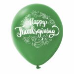 Thanksgiving Balloons 7 - Green