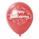 Thanksgiving Balloons 7 - Red