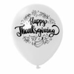Thanksgiving Balloons 7 - White