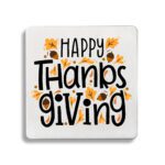 Thanksgiving Coasters - 06 Square