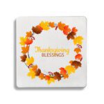 Thanksgiving Coasters - 07 Square