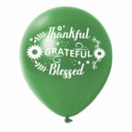 Thanksgiving balloons 6 - Green