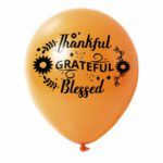 Thanksgiving balloons 6 - Orange