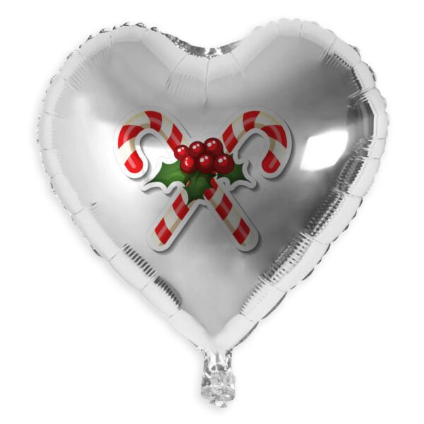 10. Christmas Custom Balloons - Heart