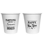 10. Two Sided Custom New Year Cups - 10oz