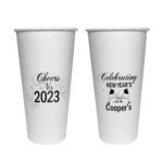 11. Two Sided Wholesale Custom New Year Cups - 20oz
