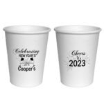 11. Two Sided Wholesale Custom New Year Cups - 8oz