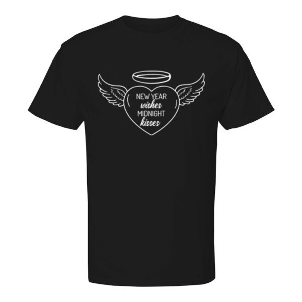 13. Custom T-shirts For New Year Celebrations - Black