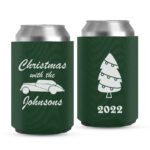 13. Customized New Christmas Koozies - Green
