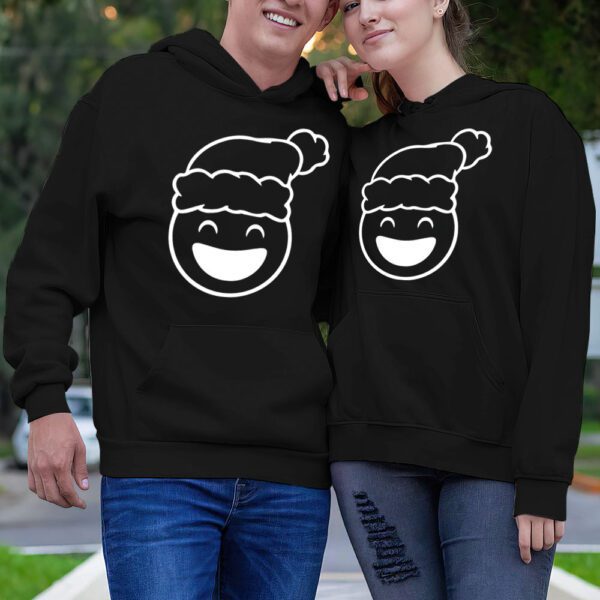 13. Cute Christmas Hoodies Customized For Couple