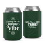 14 - Christmas Koozies - green