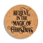 Custom Christmas Coaster For Party Decor in Bulk - Image 2