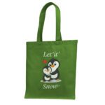 14. Cute Christmas Custom Tote bag - Green