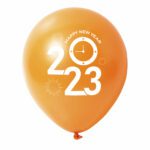 14. New Year Balloons 2023 - Orange