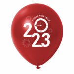 14. New Year Balloons 2023 - Red