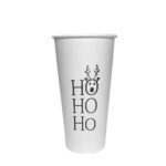 15. Christmas Paper Cups Customized - 20oz