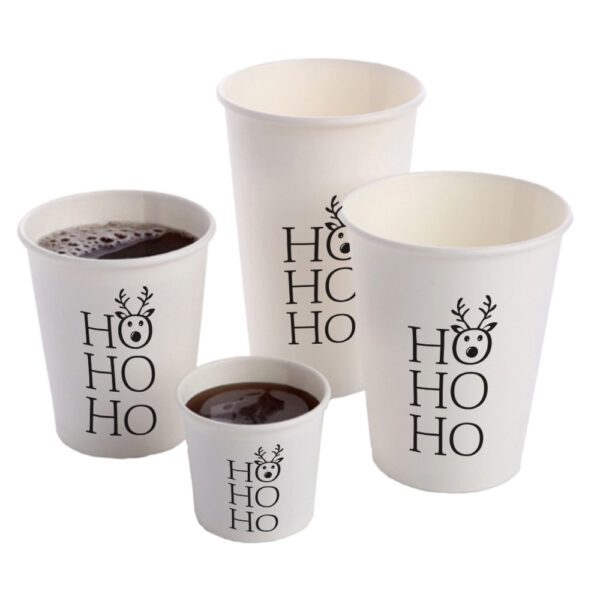 15. Christmas Paper Cups Customized - Featured