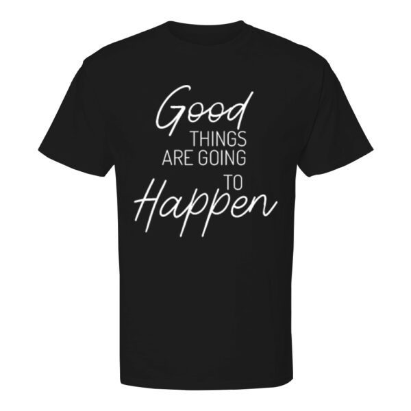 15. Custom Text New Year T-shirts - Black