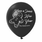 16.-Sweet New Year Balloons-Black