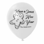 16.-Sweet New Year Balloons-White