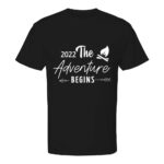 16. The Adventure Begins - Black New Year T-shirts