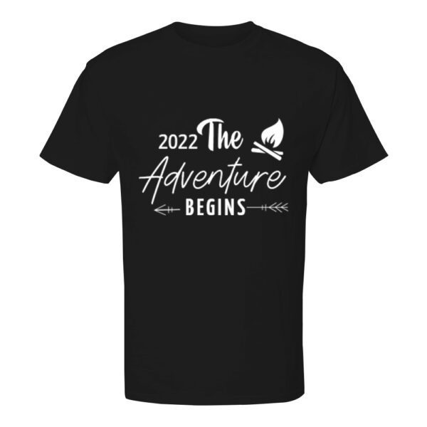 16. The Adventure Begins - Black New Year T-shirts