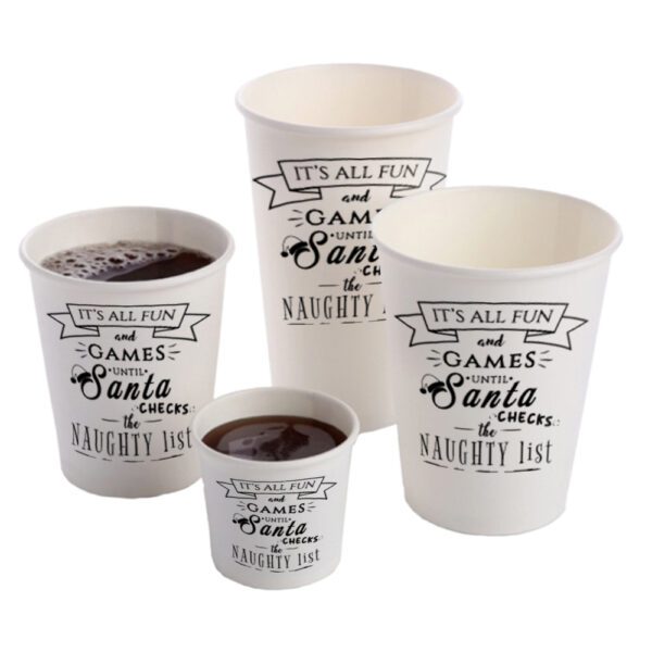 17. Featured Christmas Hot Paper Cups Customized