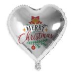 17. Heart Custom Balloons For Christmas Decor
