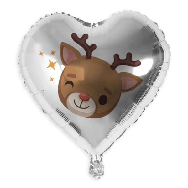 18 Cute Heart Shape Christmas Balloons