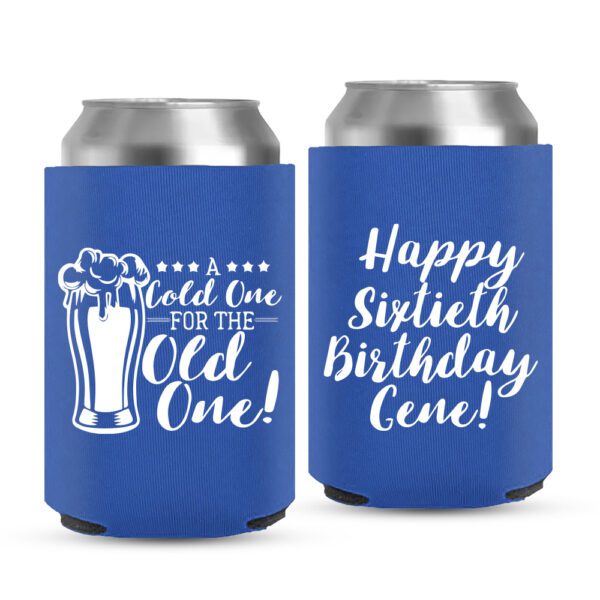 18. Can Coolers For Birthday - Blue