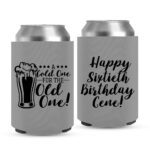 18. Can Coolers For Birthday - Grey