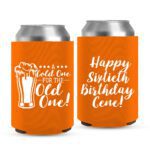 18. Can Coolers For Birthday - Orange