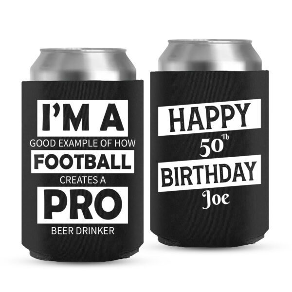 19. Custom Coolers For Birthday - Black