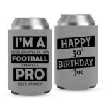 19. Custom Coolers For Birthday - Grey