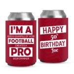 19. Custom Coolers For Birthday - Red