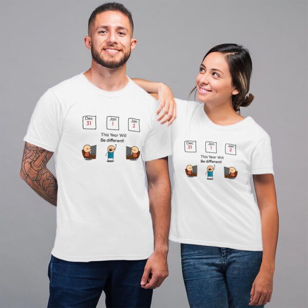 19. Custom Funny T-shirts For New Year