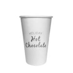 19. Custom Hot Paper Cups For Christmas - 16oz