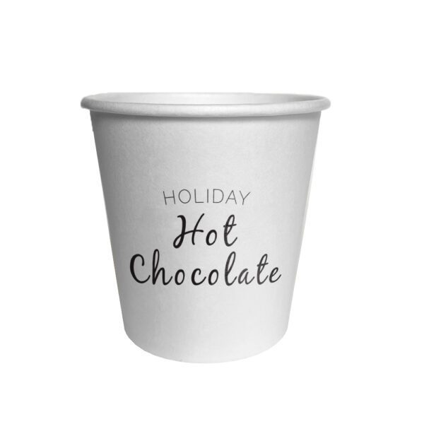 19. Custom Hot Paper Cups For Christmas - 4oz