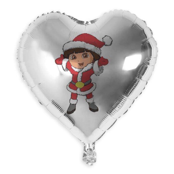 19. Kids Custom Christmas Balloons - Heart