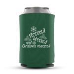 2. New Custom Christmas Koozies - Green