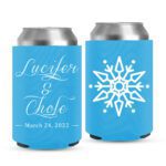 2. Wedding Koozies For Christmas - Cyan