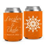 2. Wedding Koozies For Christmas - Orange
