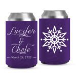 2. Wedding Koozies For Christmas - Purple