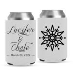 2. Wedding Koozies For Christmas - White