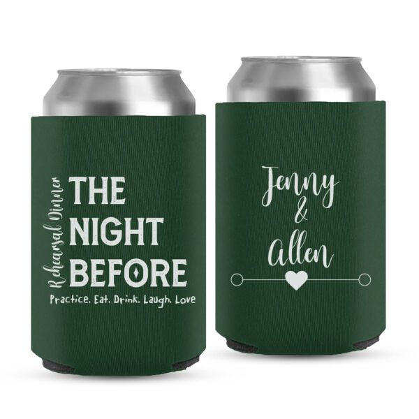 20.-Christmas-Wedding-Koozies-Green