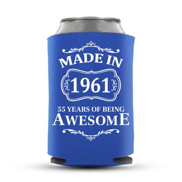 20. Custom Can Coolers Birthday - Blue