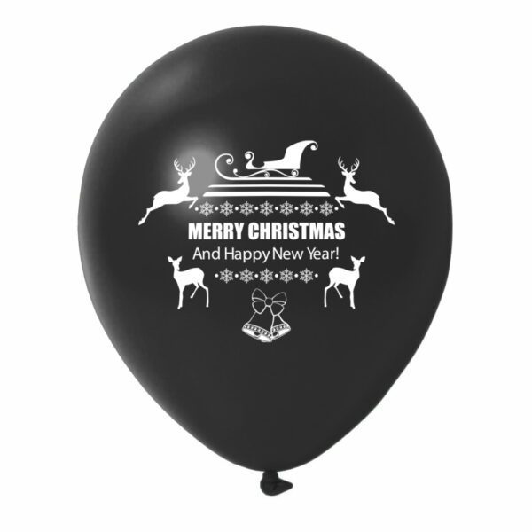 20. Special Custom Christmas Balloon - Black