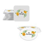 21. Christmas Coaster with Customized Name - Featured